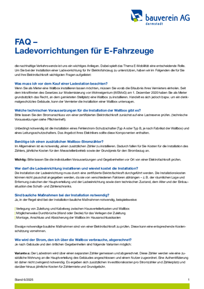 FAQ – Ladevorrichtungen für E-Fahrzeuge FAQ – Ladevorrichtungen für E-Fahrzeuge