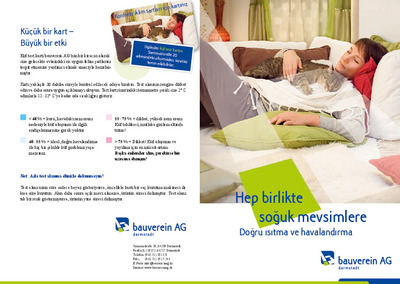 Hep birlikte sog˘ uk mevsimlere Dog˘ ru ısıtma ve havalandırma Hep birlikte sog˘ uk mevsimlere Dog˘ ru ısıtma ve havalandırma